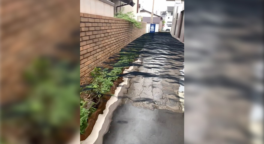 ARを使った浸水シミュレーション