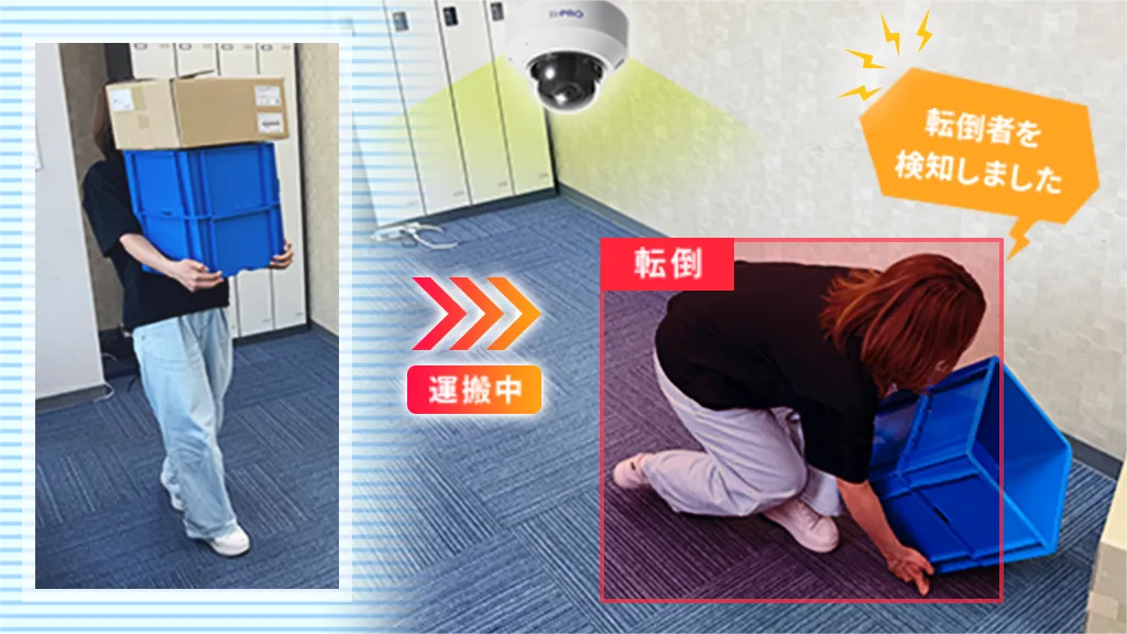 転倒検知アプリ for i-PRO