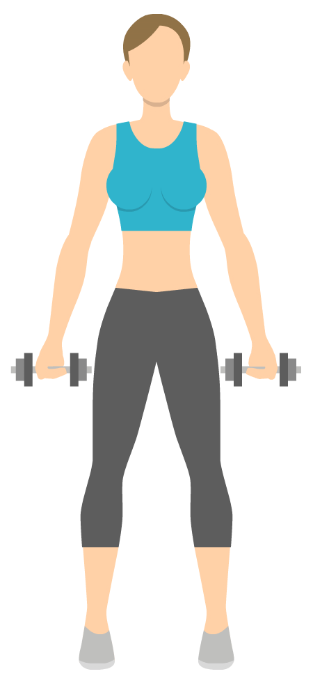 ダンベルカール