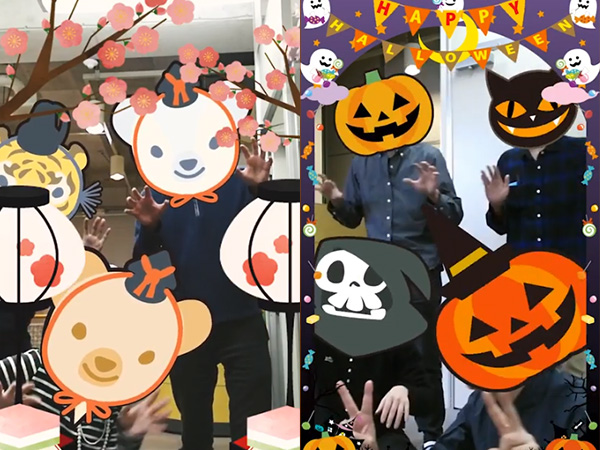 複数人での撮影可能